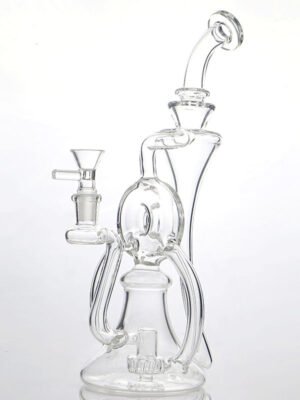 10.6Inch Glass Doughnut Recycler Dab Rig