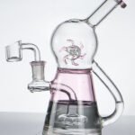 spinner recycler bong with rotating windmill and water recycler