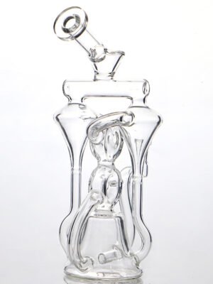 10 Inch Double Recycler Dab Rig