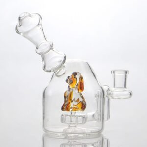 Glass Cut Dog Dab Rig