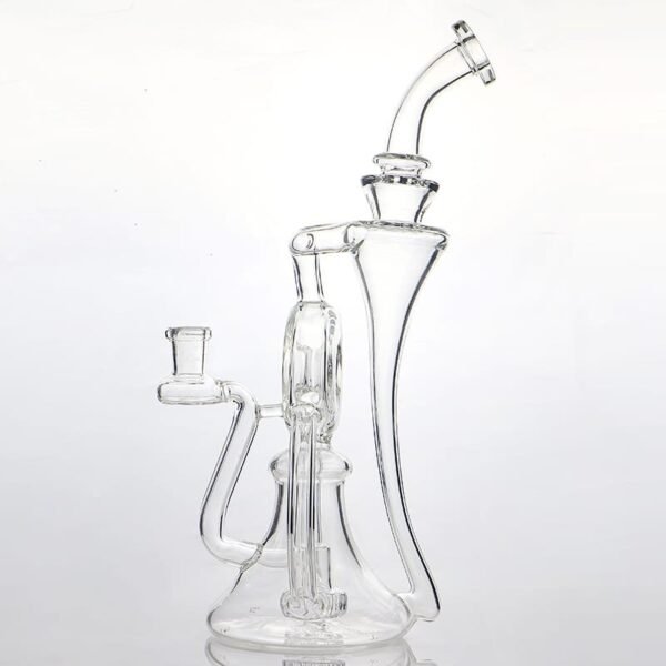 10.6Inch Glass Doughnut Recycler Dab Rig - 图片 2