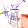 Mimi recycler oil rig with unique marble pattern