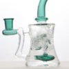 Windmill Perc Glass Bong | Thick Borosilicate Water Pipe | Glass Bong Club