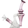 600x800-2 Compact Recycler Glass Bong with Water Filtration | Beginner Friendly Glass Water Pipe
