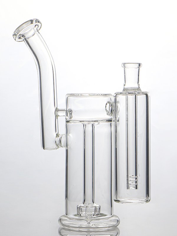Dual Chamber Glass Bong – Premium Double Water Filtration Bong