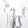 10" Windmill Recycler Glass Bong – Premium Borosilicate Water Pipe with 14mm Bowl