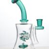 Scientific Windmill Perc Glass Bong for Legal Dry Herbs
