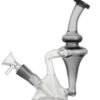 600x800-3 Compact Recycler Glass Bong with Water Filtration | Beginner Friendly Glass Water Pipe