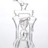 600x800-4 Premium Recycler Glass Bong – Artistic Multi-Chamber Borosilicate Water Bong