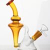 600x800-5 Compact Recycler Glass Bong with Water Filtration | Beginner Friendly Glass Water Pipe