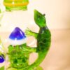 Luxury Lizard Glass Bong with Mushroom Landscape