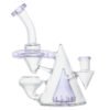 9" Dual Drop Recycler Glass Bong – Scientific Borosilicate Water Pipe with 14mm Bowl