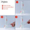 Glow-in-the-Dark Spider Web Glass Bong – Premium Halloween Beaker Bong