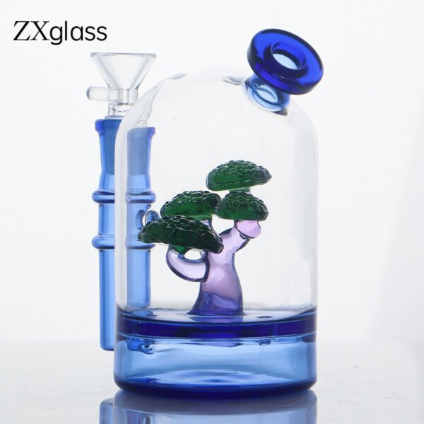 800x800-8 Bonsai Tree Glass Bong – Handcrafted Scenic Water Bong for Beginners