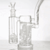 Dual Chamber Glass Bong – Premium Double Water Filtration Bong