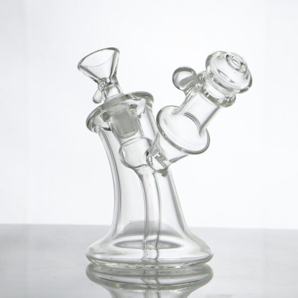 glass-bong-angle-bubbler-dab-rig-3 Unique Angle Glass Bong – Compact Borosilicate Water Bong for Beginners