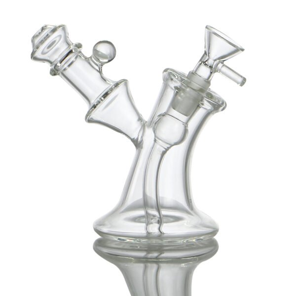 glass-bong-angle-bubbler-dab-rig-6 Unique Angle Glass Bong – Compact Borosilicate Water Bong for Beginners