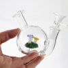 Mini Scenic Mushroom Water Bong – Premium Borosilicate Glass